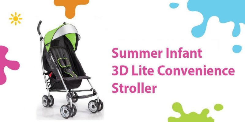 Summer Infant 3D Lite Review (One of the Best Convenience Strollers)