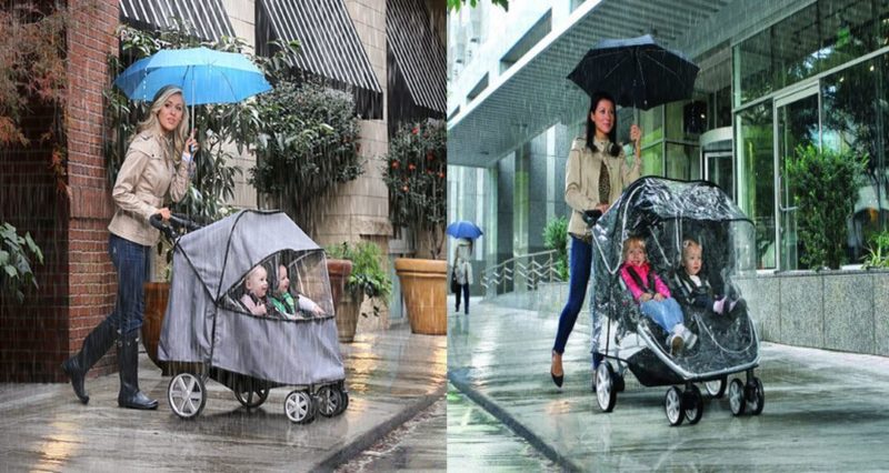 How to Cover Stroller in Rain