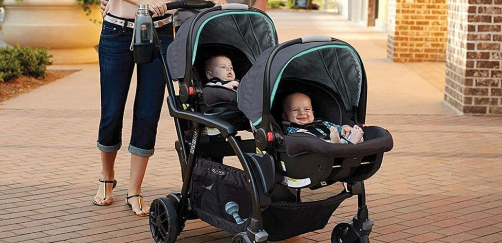 7 Best Double Stroller Travel Systems, Best Double Stroller For Infant Car Seat And Toddler Carrier