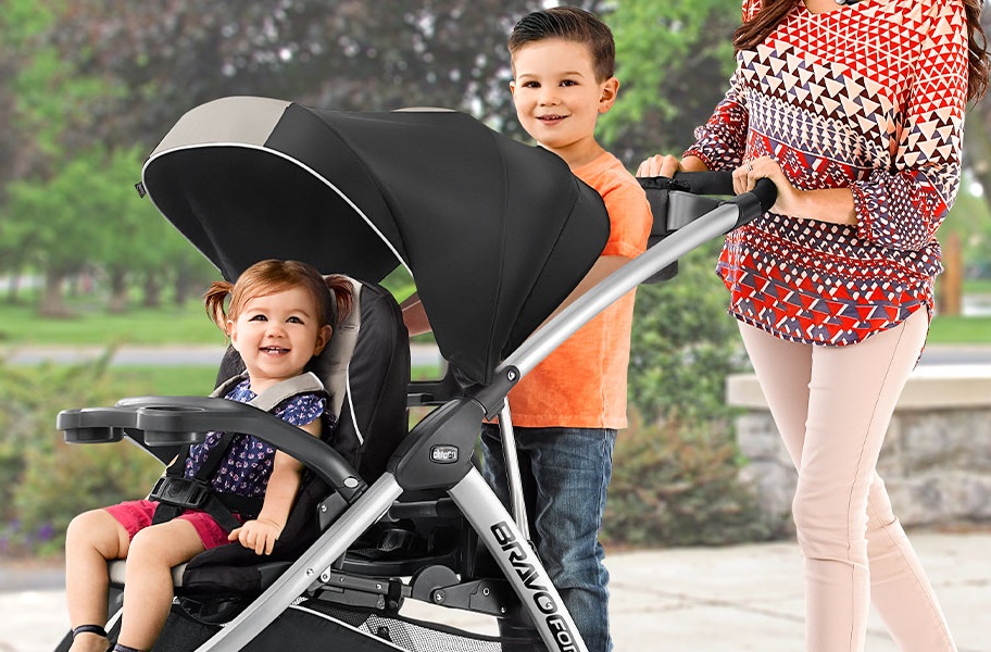 Double Strollers Compatible with Chicco KeyFit 30