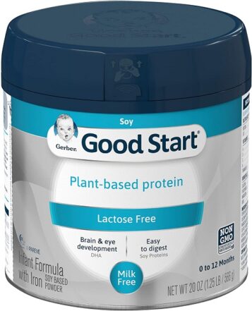 Gerber Good Start Plant Based Protein & Lactose Formula
