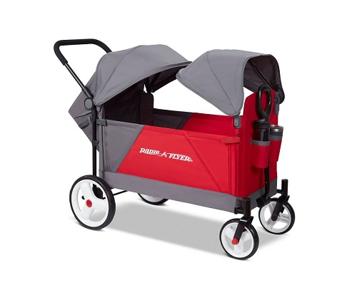 Discovery® Stroller Wagon With Canopies