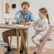 Stokke Tripp Trapp comforbale chairs